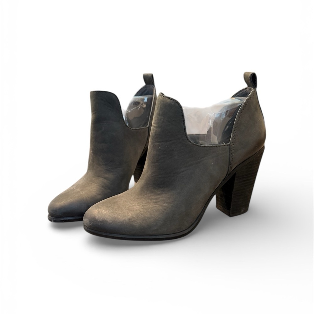 Vince Camuto Charcoal Ankle Booties - Picture 7 of 10